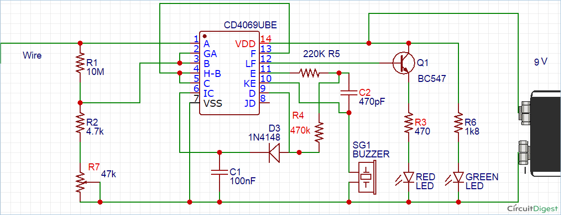 Broken-AC-wire-detector-circuit-using-IC4069
