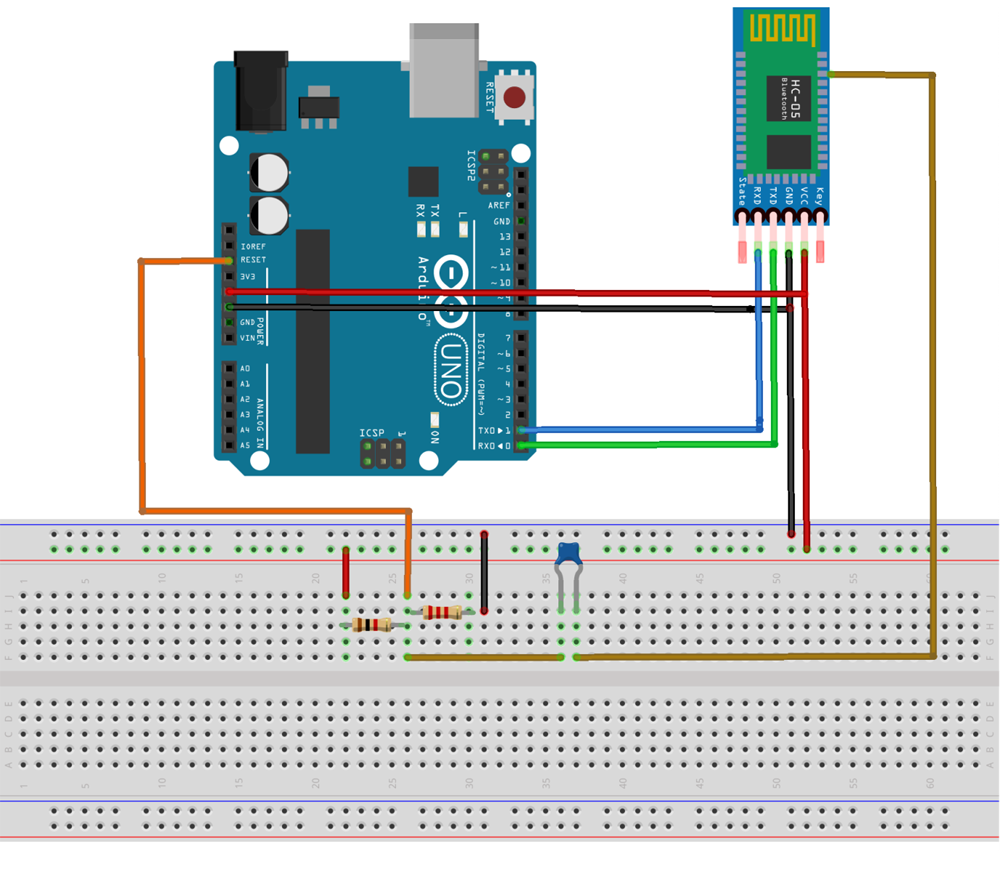 DIY Arduino Wireless Programming Shield Circuit Diagram