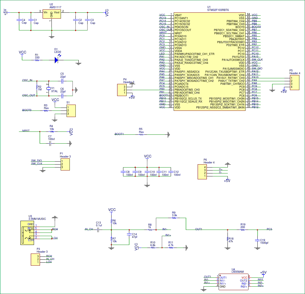 LED-Music-Spectrum-circuit-diagram