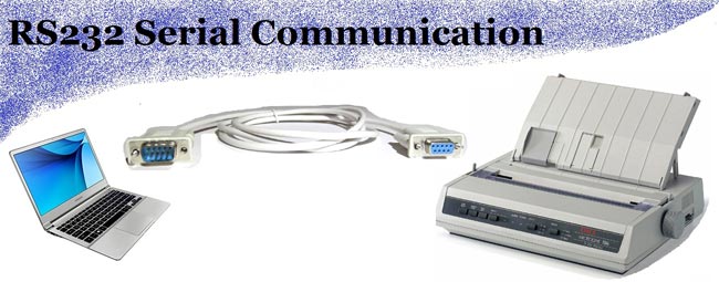 RS232 serial communication