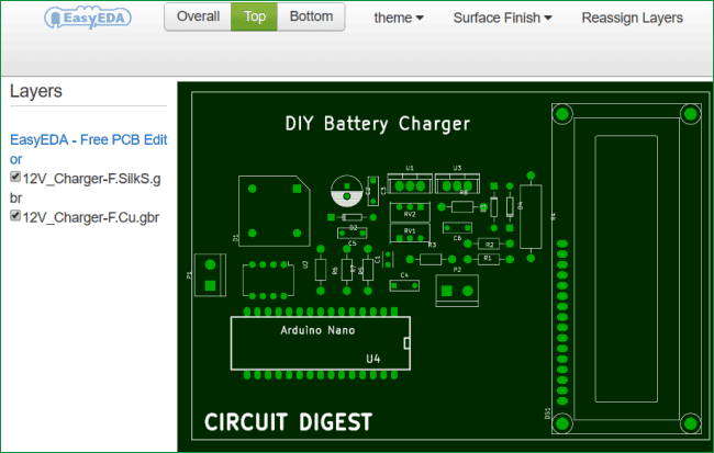 12v-battery-charger-circuit-PCB-gerber-viewer