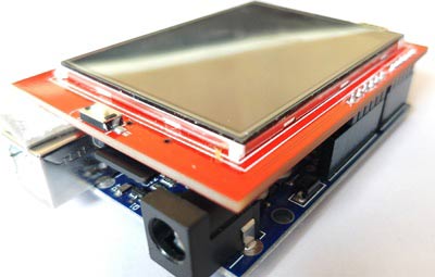 2.4-inch tft lcd shield over Arduino