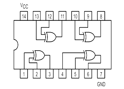 XNOR Gate Circuit Diagram & Working Explanation