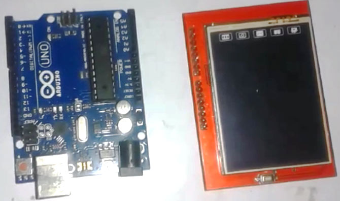 Arduino and TFT-LCD