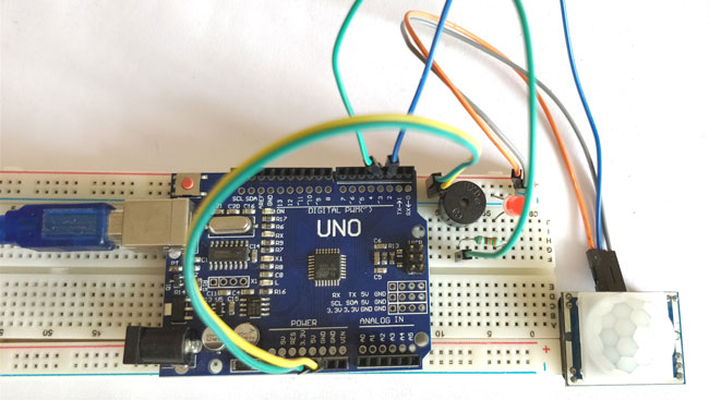 Arduino Motion Sensor Project