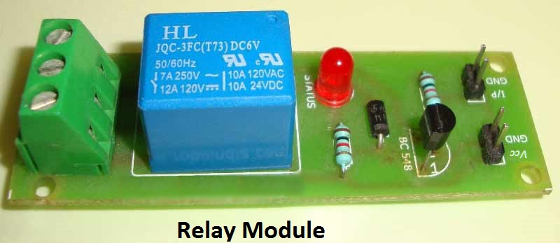Relay Module with its Driver circuit