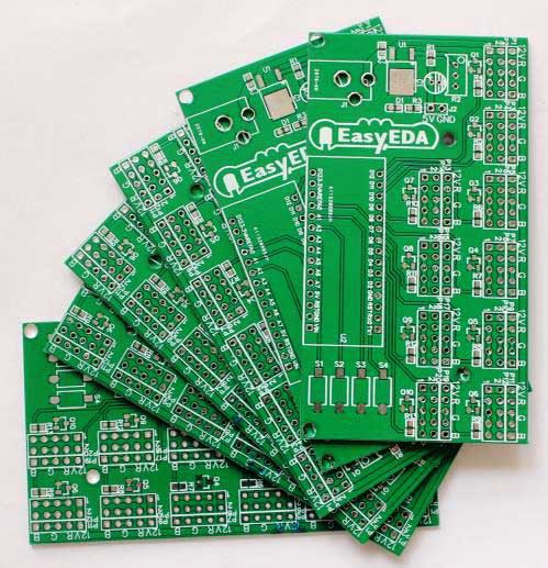 LED-scroll-bar-PCBs-easyeda