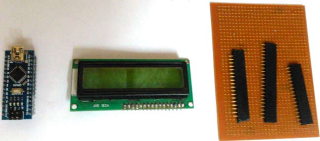 components-for-LCD-with-Arduino-nano