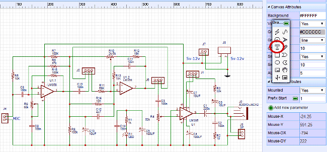 design-Circuit-of-Voice-Modulator-Circuit-with-EasyEDA-8