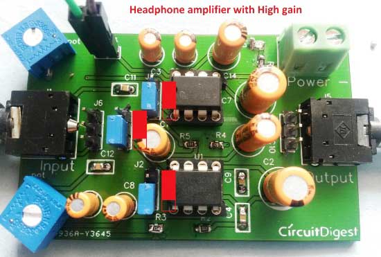 headphone-amplifier-PCB-high-gain