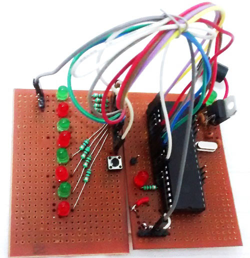 perf-boards-for-LED-blinking-squence-in-PIC-microcontroller
