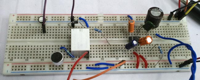Audio Voice-Over Circuit Hardware using LM386