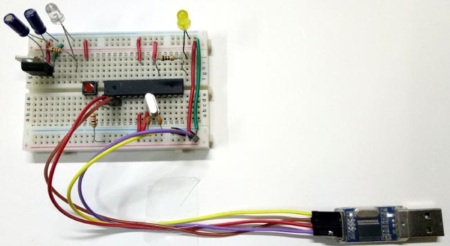 Breadboard Arduino Circuit