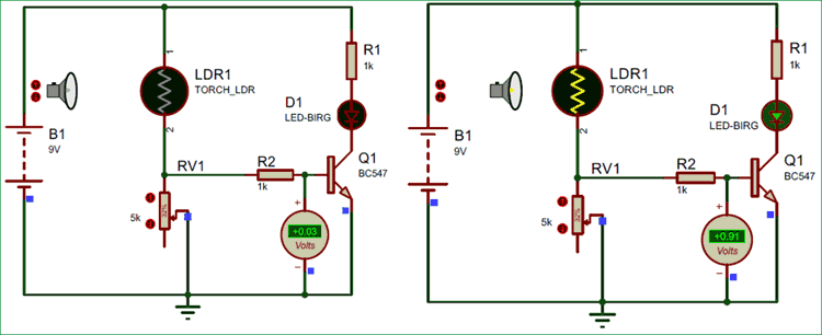 LDR Circuit Working Concpet