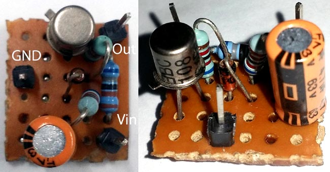 White Noise Generator Circuit in action