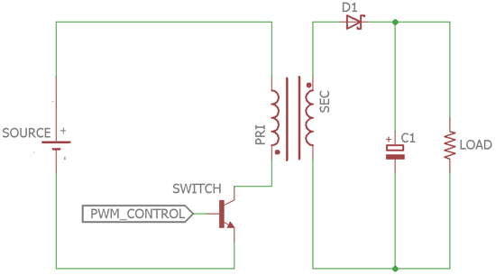 Basic Flyback Converter Circuit