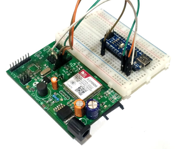 Arduino GSM Car Tracker Hardware