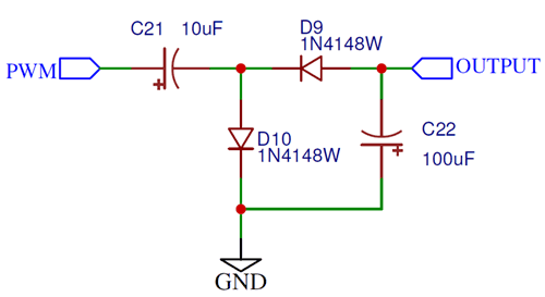 Inverter on Charge Pump Circuit