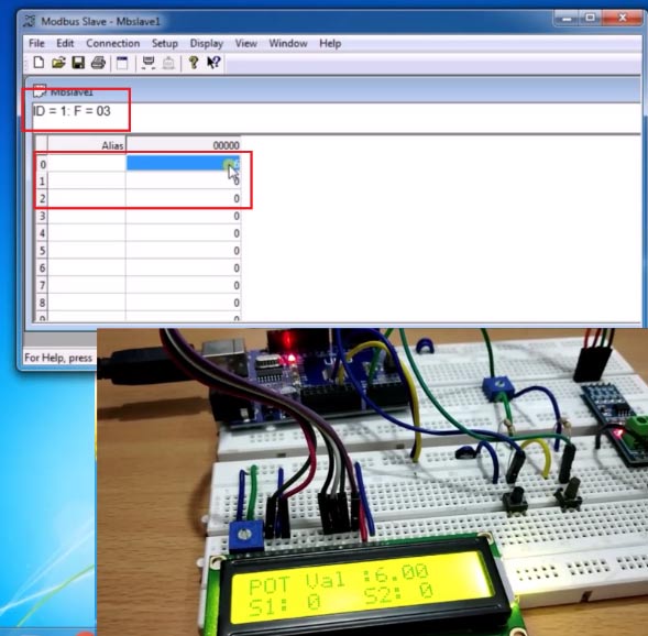 Setup Resistors for RS-485 MODBUS Serial Communication with Arduino