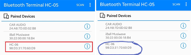 Working of Bluetooth Controlled LED using MSP430