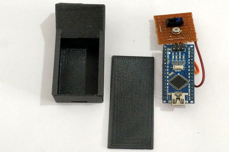 3D Printed enclosure for Contactless IR Thermometer