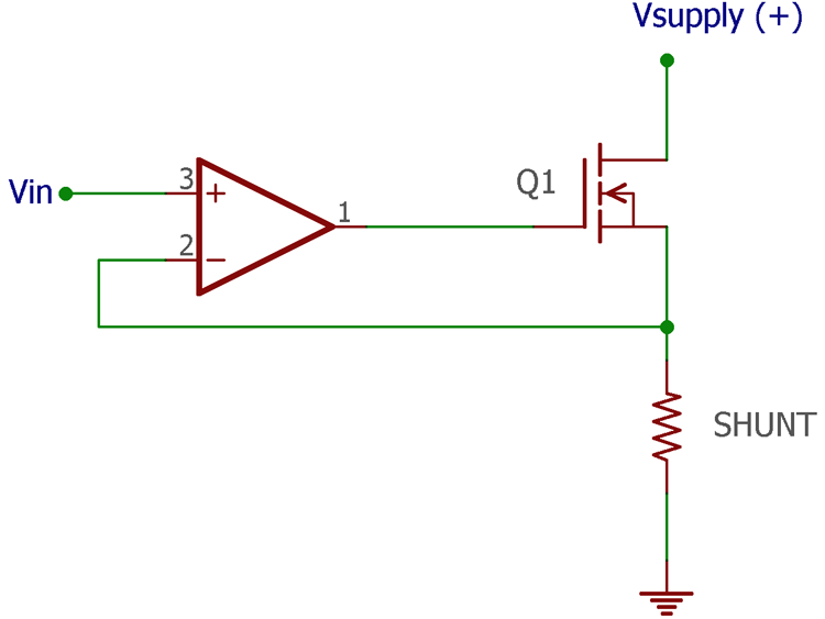 Op-Amp with MOSFET