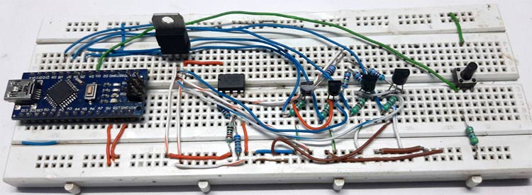 Programmable Gain Amplifier Circuit Setup