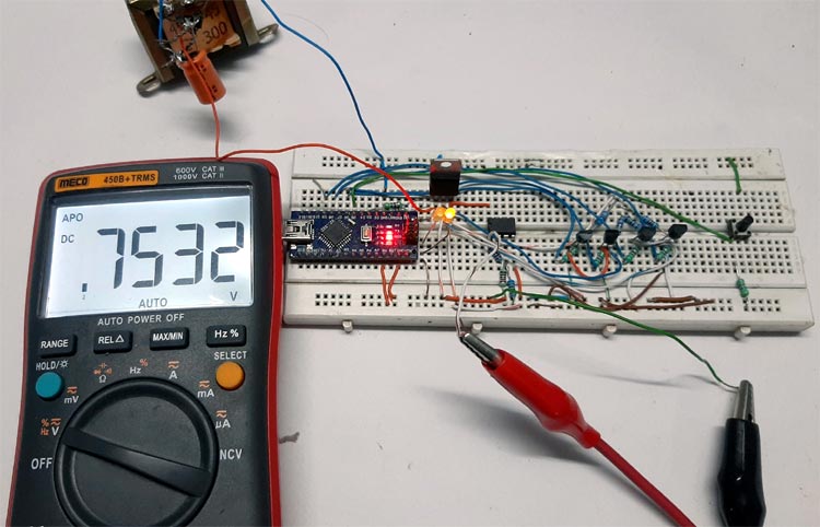 Testing Programmable Gain Amplifier Circuit