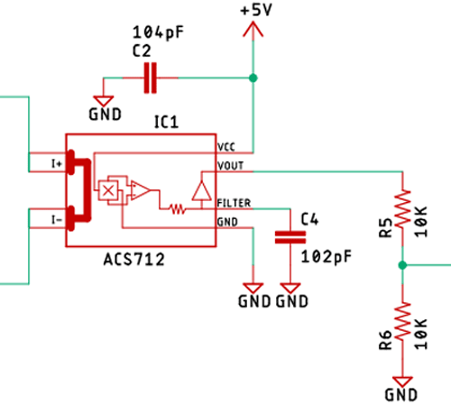 ACS712 Current Sensor IC