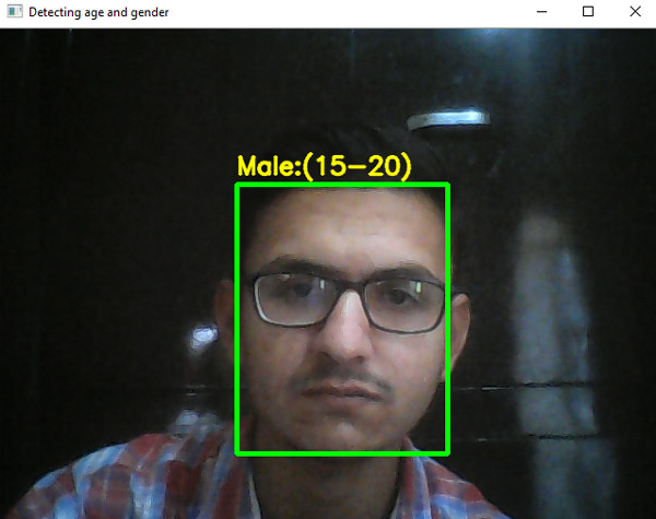 Age and Face Detection
