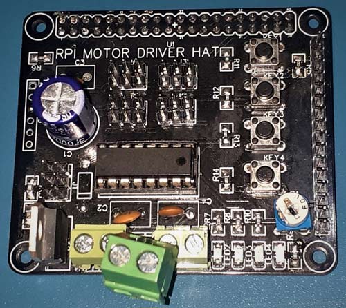 Raspberry Pi Motor Driver PCB