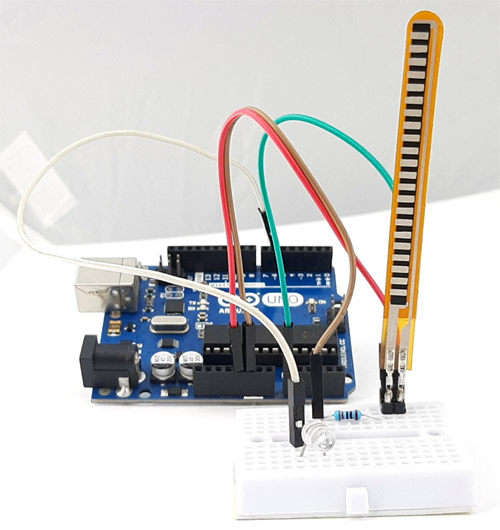 Arduino Flex Sensor Circuit Connections
