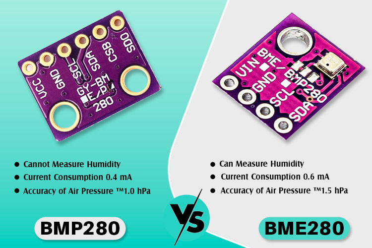 BMP280 vs BME280 Sensor