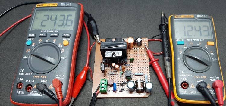 UC3843 Based SMPS Circuit Testing