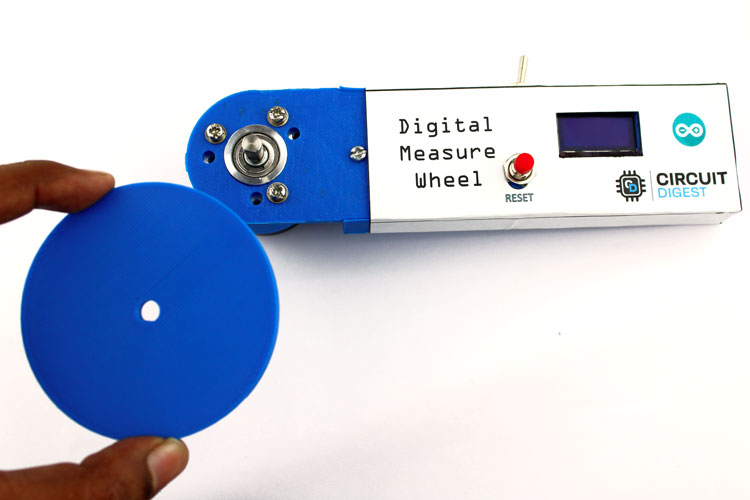 Assembling Digital Measuring Wheel