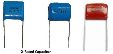 x rated capacitors