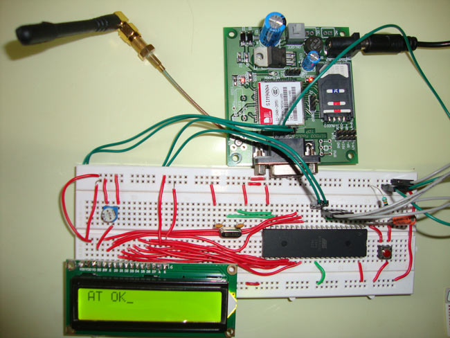 GSM Module Interfacing with 8051 Microcontroller (AT89S52)