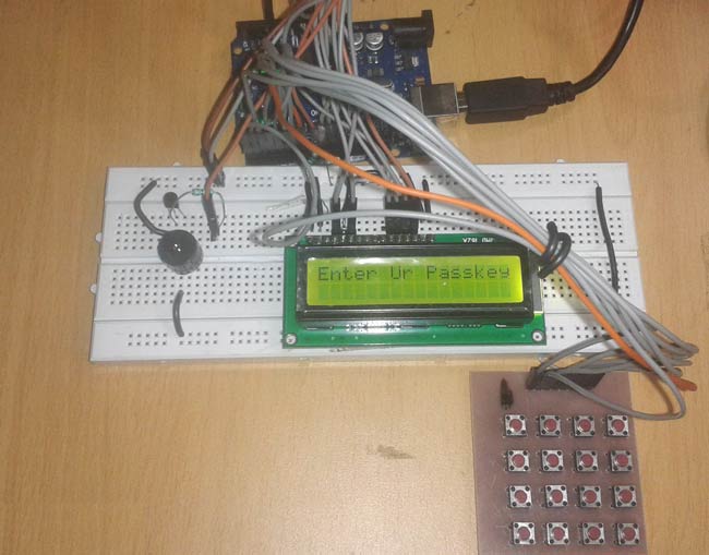 Digital Code Lock using Arduino