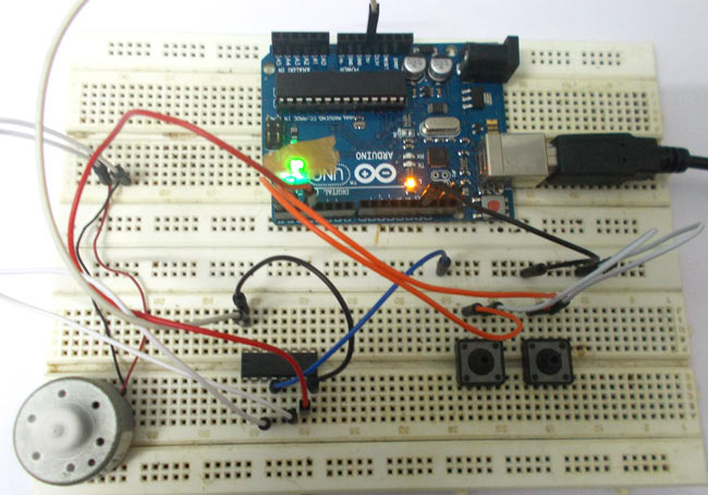 Dc Motor Speed Control Using Arduino Uno