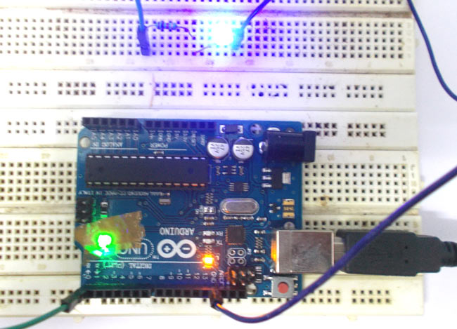 LED Blinking with Arduino Uno