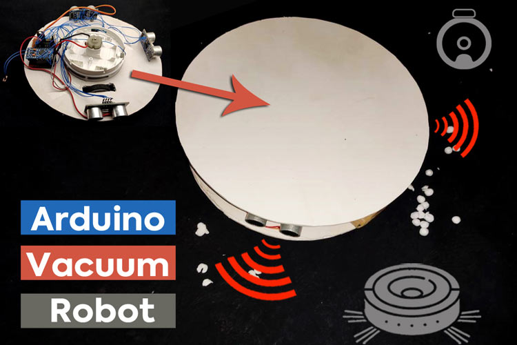 Arduino based Smart Vacuum Cleaner Robot