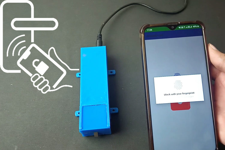 Fingerprint Controlled Solenoid Door Lock using Arduino
