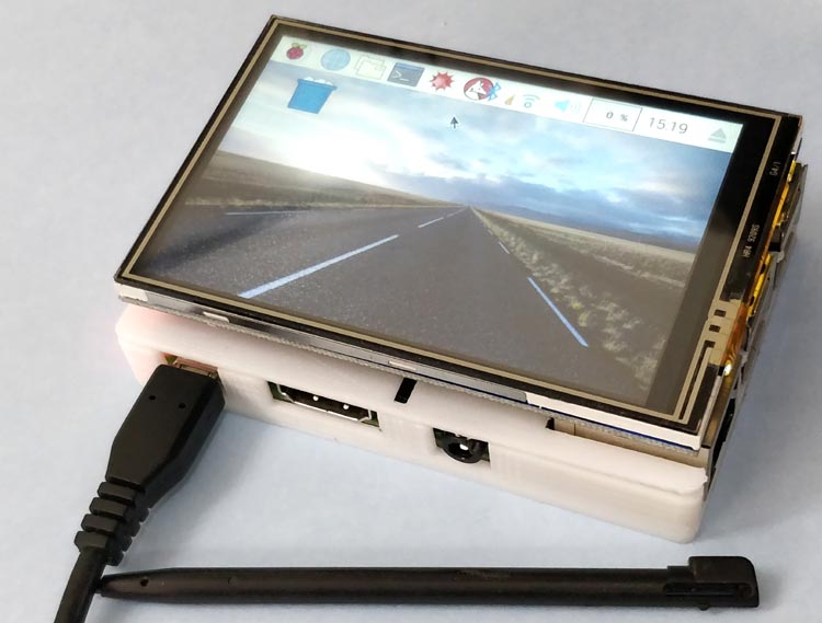 Interfacing 3.5 inch Touch Screen TFT LCD with Raspberry Pi