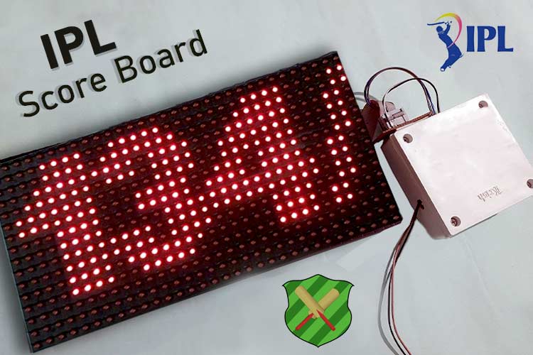 IoT Based IPL Scoreboard using Arduino 