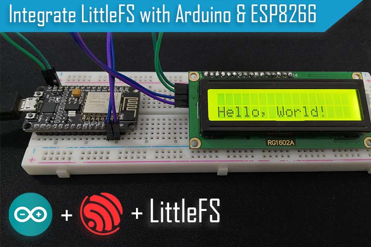 LittleFS with ESP8266 to Read, Write, and Delete Data on Flash Memory of NodeMCU 