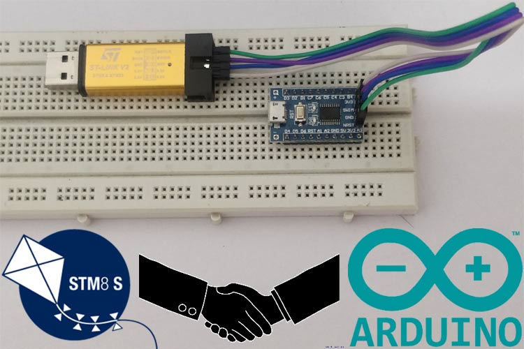 Programming STM8S Microcontroller using Arduino IDE