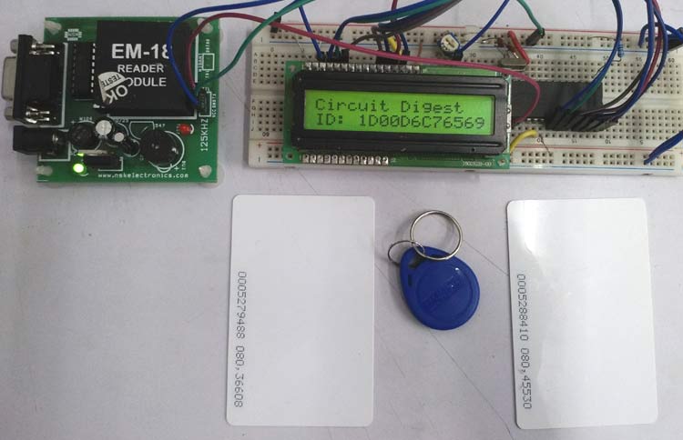 RFID Interfacing with PIC Microcontroller