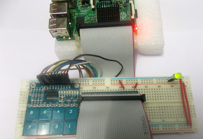 Raspberry Pi Capacitive Touchpad Interfacing Tutorial