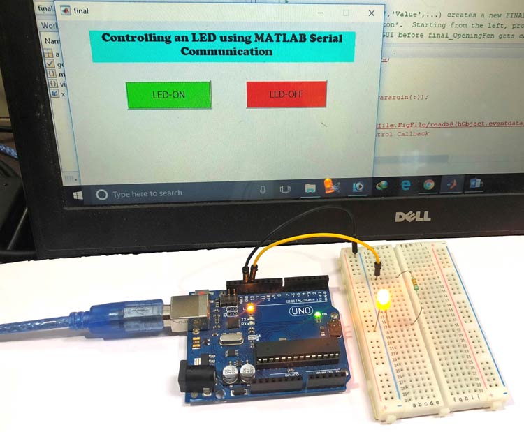 Serial Communication between MATLAB and Arduino