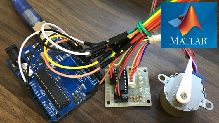Stepper Motor Control using MATLAB and Arduino